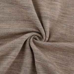 Camisetas personalizadas de lana merina de Otoño de alta calidad para hombre color sólido - Product Image 5