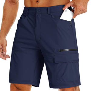 2025 vente chaude été Logo personnalisé maille Shorts Joggers pantalon salopette ample Shorts d'entraînement en plein air décontracté solide Shorts pour hommes - Product Image 1