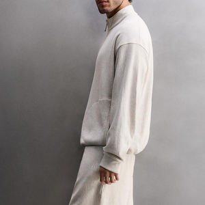 Sudadera para Hombre con Cuello Alto, Transpirable y Cómoda, Mangas Largas, Alta Calidad, Servicio OEM, Precio al por Mayor para Pedidos al por Mayor - Product Image 2