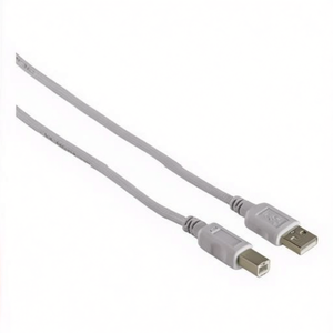Cable USB 2.0 Tipo A a Tipo B Macho a Macho de 1.5m Gris para Conexión de Computadora e Impresora - Product Image 3