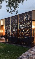 Offre Spéciale Design Contemporain En Acier Inoxydable Séparateurs De Pièce Écrans Technique Incurvée Maison Décoration Intérieure Usage Domestique Partition