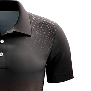 Polos de sublimación para hombre de color y tamaño personalizados al mejor precio al por mayor, polos de sublimación para hombre de secado rápido al mejor precio - Product Image 5