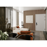 Proyectos de Hoteles y Resorts, Dormitorio de Lujo, Diseño Interior Moderno en Madera, Arquitectura, Cama, Colchón, Solución Completa para Proyectos, OEM
