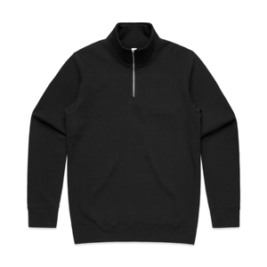 Sweat-shirts en coton mélangé anti-boulochage en gros avec col et fermeture éclair quart de tour, durables et parfaits pour les vêtements décontractés - Product Image 5