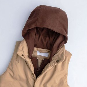 Chaleco Acolchado de Lona sin Mangas para Hombre, Informal, Transpirable, Impermeable, Ecológico, Ropa de Abrigo de Invierno, Superventas, MOQ Bajo de Fábrica, 2025 - Product Image 2