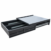 Boîte de chargement en aluminium pour camionnette RAM 1500 avec benne de 6,4 pieds et points de fixation