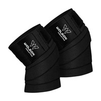 Bandes de compression élastiques en néoprène pour genoux, respirantes, réglables, pour l'entraînement de musculation, unisexe