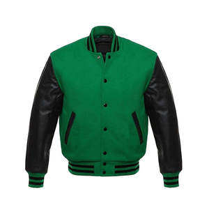 Vestes universitaires personnalisées avec logo, confortables, respirantes, à manches longues, style lettreman - Product Image 3