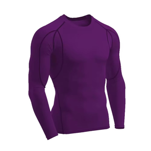 Rashguard MMA personnalisé en gros pour hommes - Créez votre propre design imprimé par sublimation en Spandex/Polyester respirant à séchage rapide OEM - Product Image 3