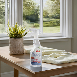 KLAR Brand Efficient Eco Sensitive Certified Highly Concentrated Glass <b>Surfaces</b> <b>Cleaner</b> 500ml Fragrance Free Streak-Free Organic - Product Image 4