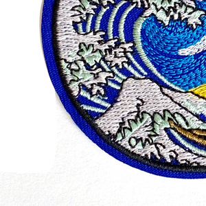 High Quality durable Twill Fabric Embroidery Patches Personalized Design Hot <b>Sale</b> Sew-On Patches for Hat Use Bulk Quantity - Product Image 3