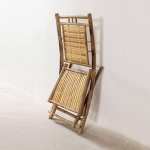 Silla plegable de bambú para patio, muebles para el hogar, silla plegable de bambú para jardín al aire libre, hecha en Vietnam - Product Image 5