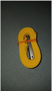 Cinturón de Buceo Profundo Ajustable de Acero Inoxidable de 1.5 m con Hebilla de Liberación Rápida, Correa de Cintura para Buceo Libre y Snorkel que Ayuda a los Buceadores a Entrar en el <span class=keywords><strong>Agua</strong></span> - Product Image 6