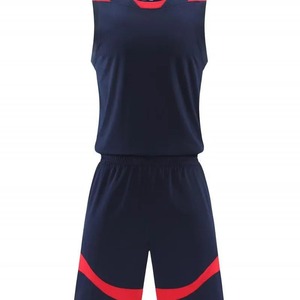 Conjunto Deportivo Transpirable con Bloques de Color y Cuello Redondo para Parejas, Uniforme de Baloncesto de Calidad Duradera - Product Image 1