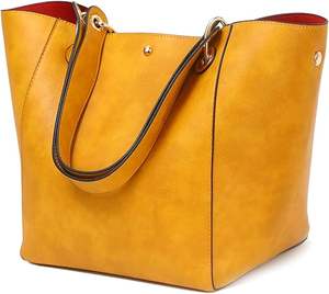 Bolso de mano elegante y elegante para mujer de alta capacidad, aspecto elegante, para la Oficina Construido para durar, viajes y días Casuales - Product Image 1