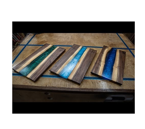 เขียงไม้อีพ็อกซี่ทำจากเรซินและเขียงมีรูสำหรับหั่นชีสสำหรับห้องครัวโรงแรมร้านอาหารดีไซน์ใหม่ - Product Image 4