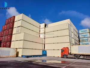 Contenedor de Envío Usado de 20 Pies 40HQ, Contenedor de Carga Seca 100% Nuevo de Acero para Logística Internacional y Almacenamiento de Mercancías - Product Image 2
