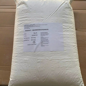 Poudre blanche de stéarate de magnésium moléculaire Agent auxiliaire de plastifiants de cuir de peinture d'adsorbant de charbon actif de la pureté 99% - Product Image 1