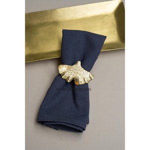 Anneau de serviette en métal doré de couleur festive de Noël, design papillon, utilisation pour mariage, en stock, écologique, prix raisonnable - Product Image 5