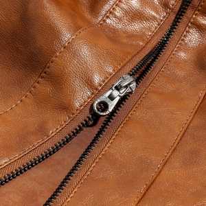 Veste de baseball brodée personnalisée pour hommes Bombardier de moto d'hiver avec manches en cuir Style Letterman pour la saison de printemps - Product Image 5