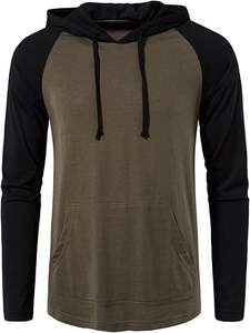 Sudaderas con capucha informales de invierno para hombre Color sólido Ajuste regular 100% Algodón Fleece Secado rápido Alta calidad - Product Image 4