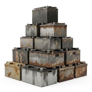 ซื้อเศษแบตเตอรี่ขายส่ง / เศษแบตเตอรี่รถยนต์คุณภาพดี / เศษแบตเตอรี่ตะกั่วกรดที่หมดอายุ ราคาถูก - Product Image 4