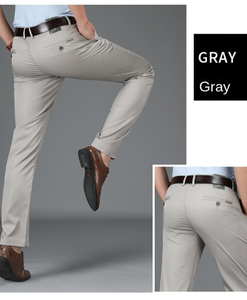Pantalones chinos forrados de algodón de calidad superior para hombres pantalones de sarga ajustados personalizados con nuevo diseño hecho en INDIA - Product Image 2