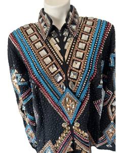 Veste équestre à fermeture à glissière élégante et élégante de qualité supérieure pour l'équitation occidentale - Product Image 5