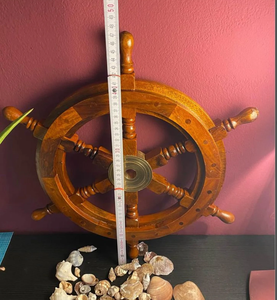 Handmade Magic <b>Ship</b> Steering <b>Wheel</b> Wood Brass High Quality Best Nautical <b>Ship</b> <b>Wheel</b> Handmade Decor - Product Image 2
