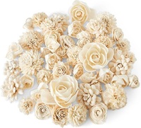Sola Wood Flower Room Fragrance Fait à la main Sola Flower Echo Friendly Sola Flower E Alternative naturelle à l'air Freshen Reed Diffus