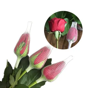 florist supply and materials accessories florist supplies nylon flower net rose bud sleeves net