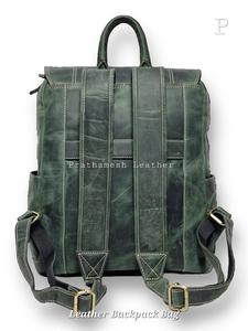 Mochila de Cuero para Hombre, Clásica, Espaciosa y Segura, Hecha a Mano, Precio de Fábrica al por Mayor, Descuentos por Volumen, ¡Compra Ahora! - Product Image 5