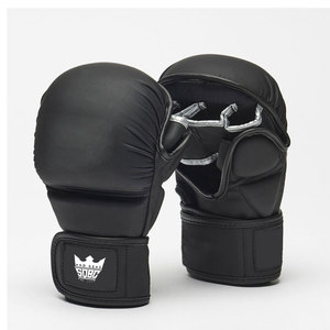 Gants de MMA en cuir respirant à faible MOQ pour adultes - Conception personnalisée, légers et antidérapants pour l'entraînement - Product Image 4