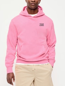 Sweat-shirts à capuche en coton lourd de haute qualité pour hommes, vêtements personnalisés avec logo, sweat-shirt à capuche surdimensionné en polaire pour hommes - Product Image 2