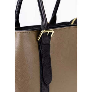 Structured Handbag in Genuine Dollar Leather - Made in <b>Italy</b> - Art. 25402 - Product Image 5