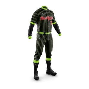 Vêtements de sport les plus vendus Uniforme de baseball Imprimé Personnalisé Qualité Polyester Évacuation de l'humidité Uniformes de softball personnalisables - Product Image 3
