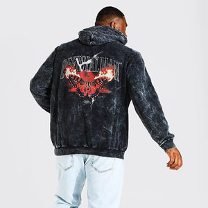 เสื้อฮู้ดสวมหัว unisex เสื้อ100% ผ้าฝ้ายมีฮู้ดติดโลโก้กำหนดได้เอง2025 - Product Image 1