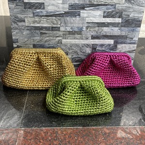 Nhiều Màu sắc/cầu vồng màu kim loại sợi Crochet/Tote Túi xách xu hướng túi thời trang cho phụ nữ - Product Image 3