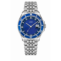 Montre-bracelet à quartz chronographe en acier inoxydable personnalisée OEM pour homme, avec logo, cadran de 42 mm de diamètre, bracelet de 20 mm, pour la mode 200