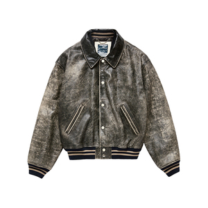 Top Design Customized 2025 Genuine <b>Leather</b> High Quality <b>Men</b> <b>Leather</b> <b>Jackets</b> Winter Wear Warm <b>Leather</b> <b>Jackets</b> - Product Image 5