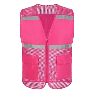 Personalizar todo tipo de ropa de trabajo de seguridad Multi bolsillo Hivis fluorescente construcción chaleco reflectante construcción chaleco chaqueta - Product Image 5