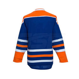 Conjuntos de uniformes de hockey sobre hielo para adultos de manga larga y peso ligero de alta calidad 100% poliéster de secado rápido transpirable personalizable - Product Image 5