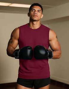 Chaleco deportivo sin mangas para hombre, camiseta sin mangas para entrenamiento de gimnasio, ropa deportiva transpirable de secado rápido para correr y entrenar - Product Image 3