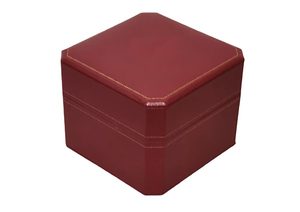 Boîte rigide pour montre en carton recyclé avec logo personnalisé, laminage mat 3 mm, gaufrage à chaud or, revêtement UV, impression sur papier - Product Image 3