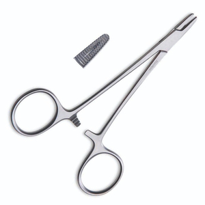 Pinzas portagujas de acero inoxidable manuales para diversas operaciones quirúrgicas - Product Image 6