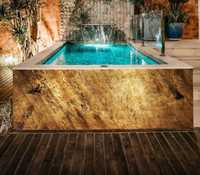 Bloc de pierre naturelle translucide et flexible 100% pierre naturelle pour murs de fond de bar - Fournisseur d'or à prix raisonnable