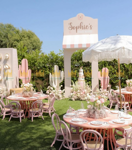 โต๊ะหวายเด็กทำด้วยมืองานตามสั่งสำหรับงานปาร์ตี้ในสวนและงานปาร์ตี้กลางแจ้งเฟอร์นิเจอร์หวายเพื่อสิ่งแวดล้อม | เฟอร์นิเจอร์สำหรับกิจกรรมขายส่ง - Product Image 1