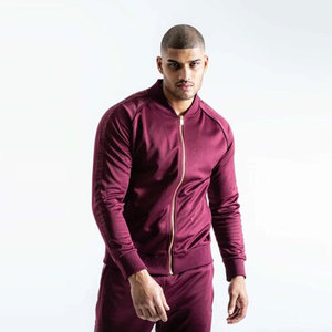 Chándal Ropa para correr Logotipo personalizado Hombres Slim Fit Alta calidad Fleece Winter Sport Suit Streetwear Venta con capucha 2025 - Product Image 1