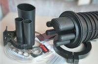Tube thermorétractable en fibre optique à rapport de rétraction 3:1, coupé sur mesure, en plastique extrudé pour le scellement des fibres optiques de communication