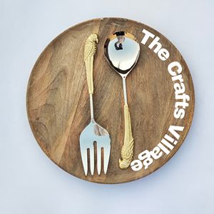 Ensemble de serveurs à salade en acier inoxydable avec manche en nacre, ensemble de 6 pièces, passe au lave-vaisselle, gadgets de cuisine, outils à salade - Product Image 2